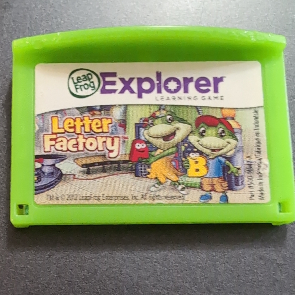 LeapFrog Explorer Learning Game - Green